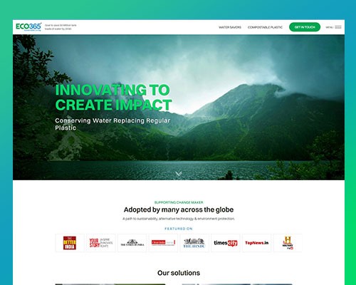 Eco365 - Corporate Website