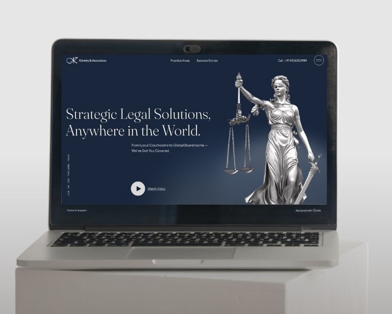 web design - Kshetry & Associates
